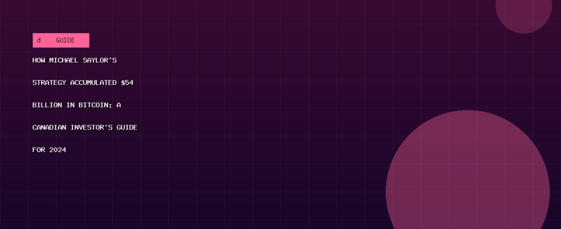 How Michael Saylor’s Strategy Accumulated $54 Billion in Bitcoin: A Canadian Investor’s Guide for 2026